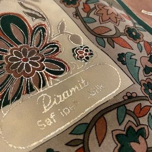 Vintage Signed Piramit Silk Scarf